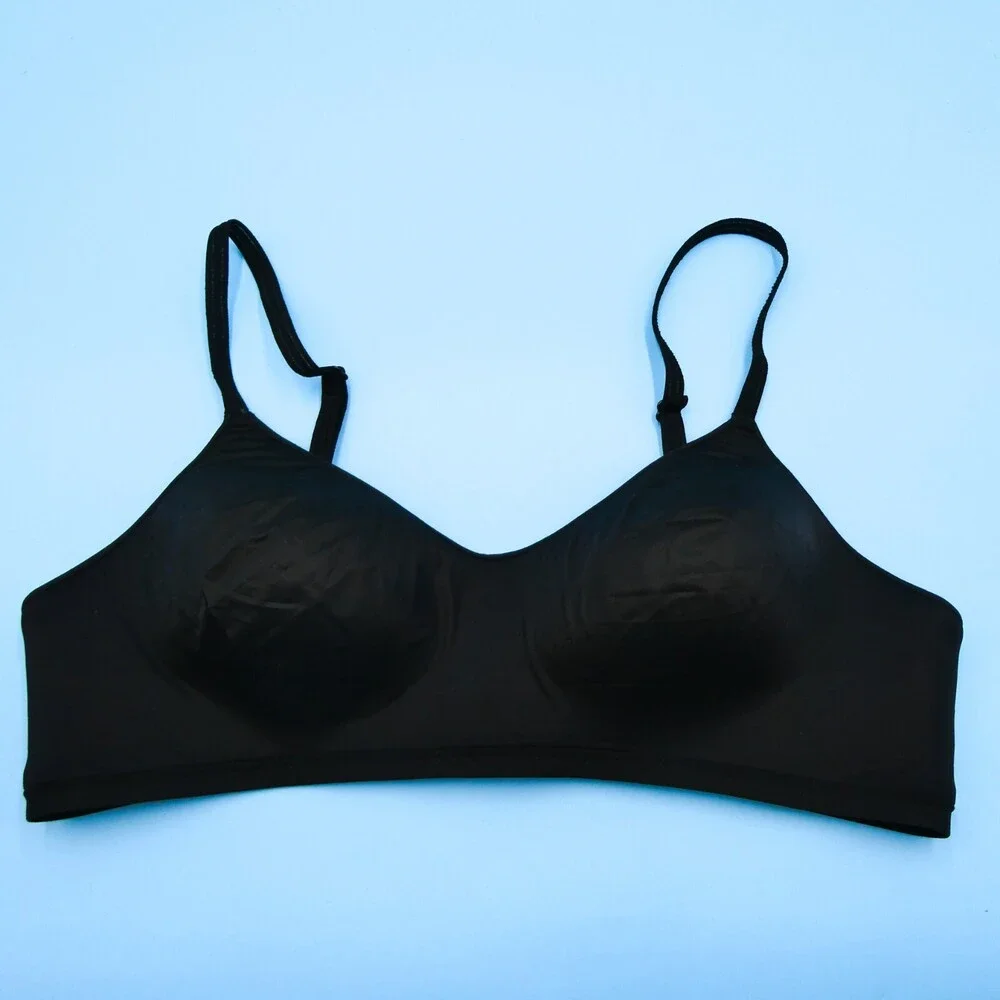 Victorias Secret Bra Medium Wireless Lightly‎ Padded Black Lingerie No Wire New